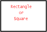 Rectangle or Square Chair Mat